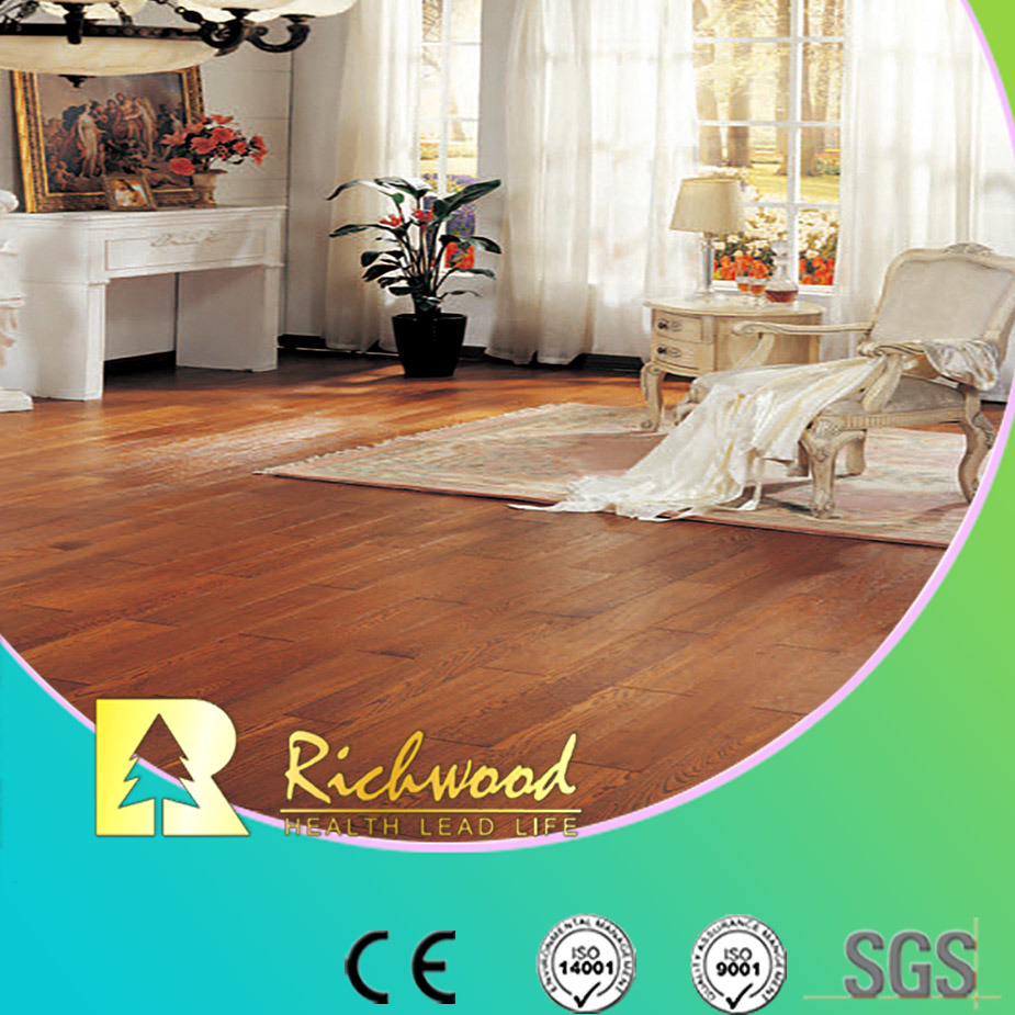 Commercial 12.3mm Eir Oak Sound Absorbing Laminate Flooring