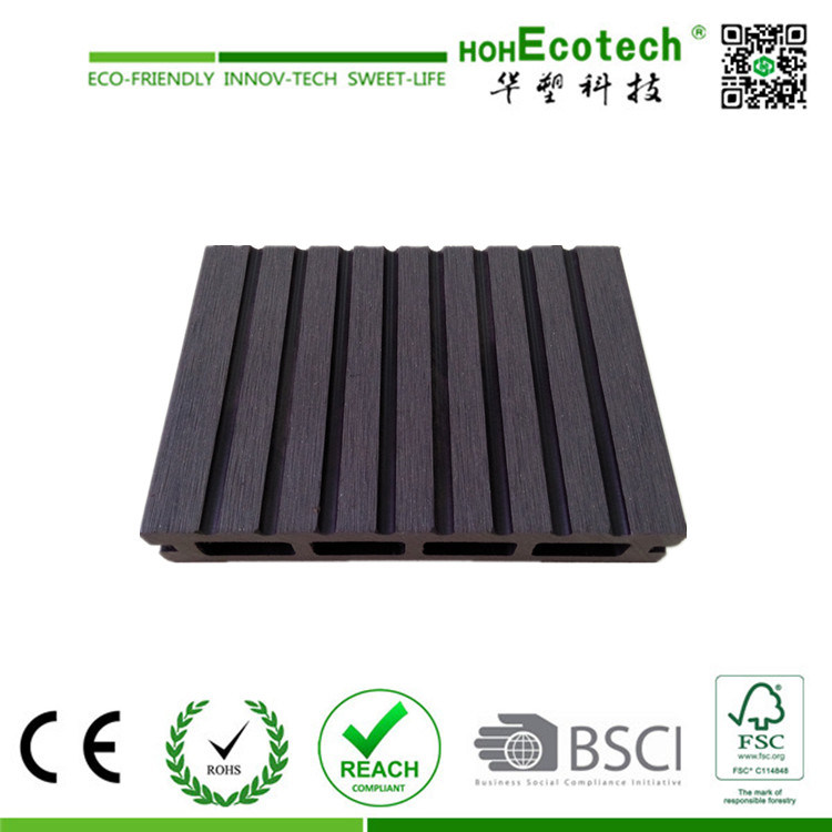 140*25mm WPC Plastic Composite Panel Swimming Pool Decking Outdoor Flooring Tiles WPC Decking