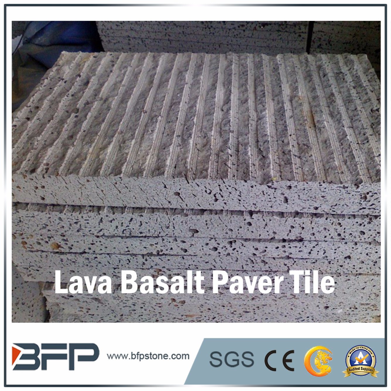 Natural Stone Grey Granite for Landscape Paver and Garden Paving