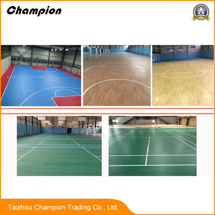 High Quality Dance Floor Vinyl PVC Roll Gym Mat Sports Flooring, Vinyl Surfaces for Basketball Court PVC Flooring