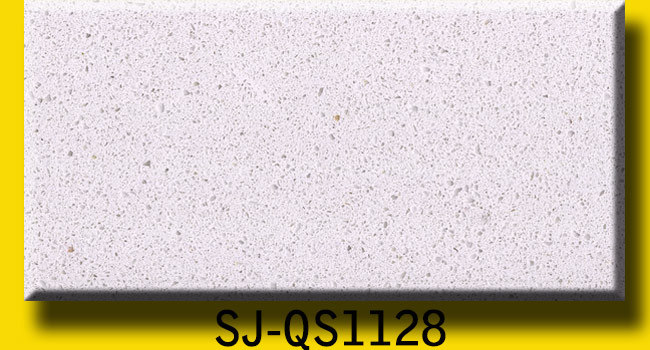 White Mirror Quartz Stone for Flooring Tiles