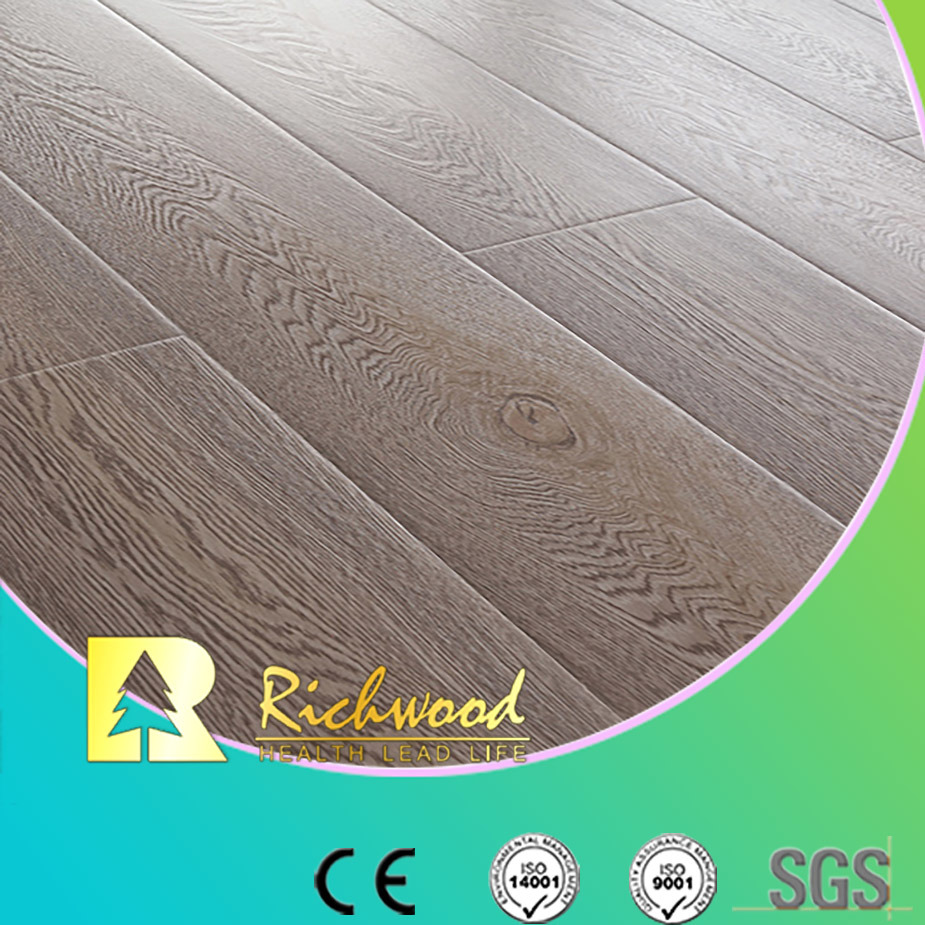 Commercial 8.3mm HDF AC4 Embossed Oak Laminate Flooring