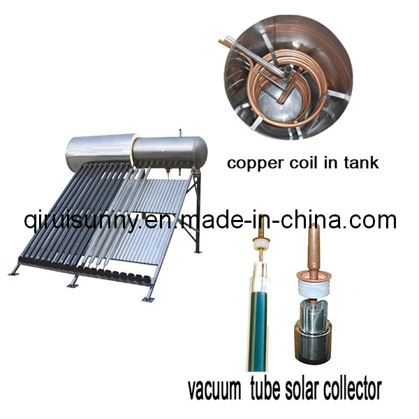Drinkable Water Non-Freeze Heat Pipe Solar Water Heater with Ce Approval
