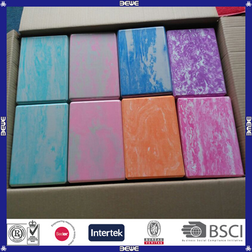 Wholesale Custom Made Colorful EVA Yoga Block Brick