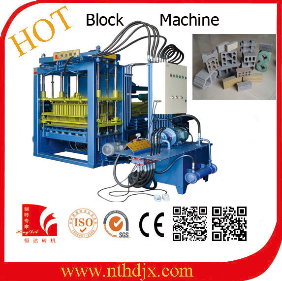 China High Quality Semi-Automatic Cocnrete Cement Brick Making Machine