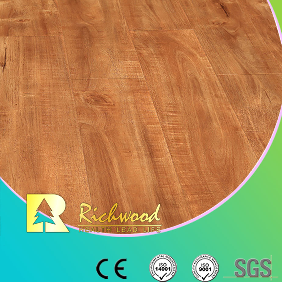 Household 12.3mm E0 AC3 Embossed Sound Absorbing Laminate Floor