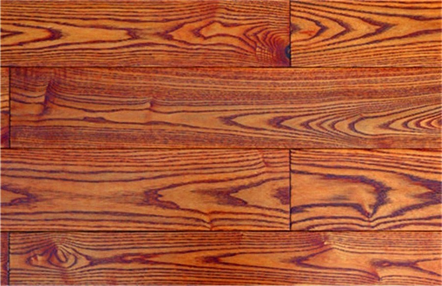 Charming Handscraped Natural Wood Flooring