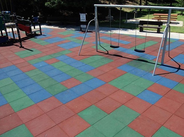 Outdoor Playground Rubber Tile for Children