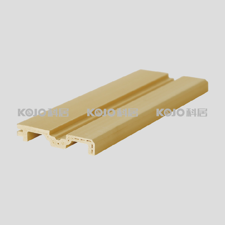 Flooring Accessory PVC Covered WPC Skirting with High Strength (VK-T3A)