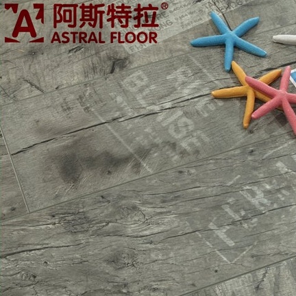 2015 Hotsale New Product 12mm HDF Letter Laminate Flooring (AS2007)