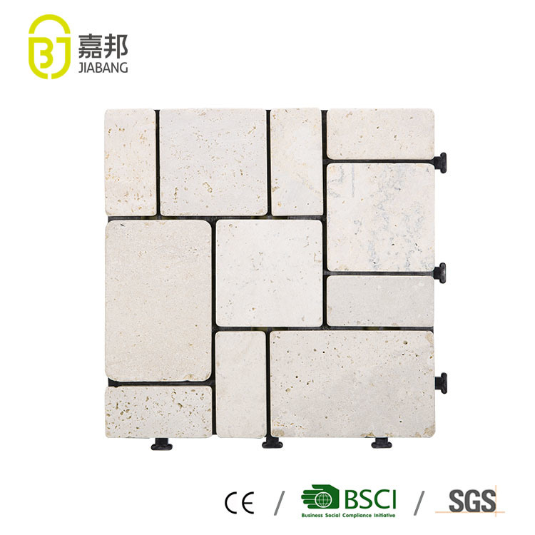 Different Types of Exterior Fireproof Pavement Portable Travertine Limestone Tiles Floor Cheap Price in Sri Lanka