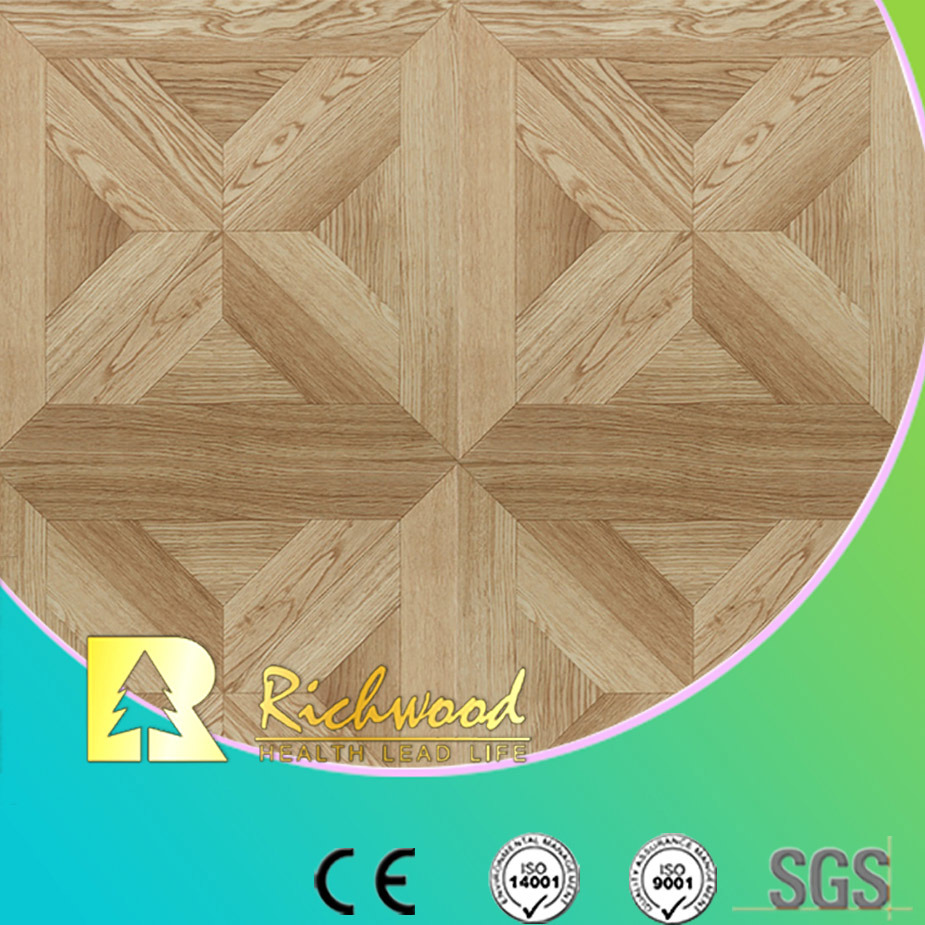 8.3mm E0 HDF Woodgrain Texture Teak Sound Absorbing Laminate Floor