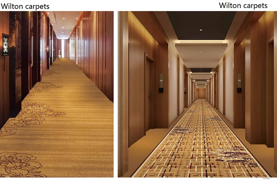 Wilton Construction Polyester Wall to Wall Carpet