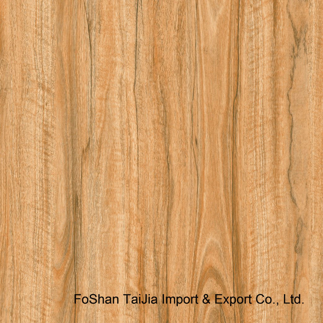 Building Material 600X600mm Wood Look Rustic Porcelain Floor Tile (TJ6803)