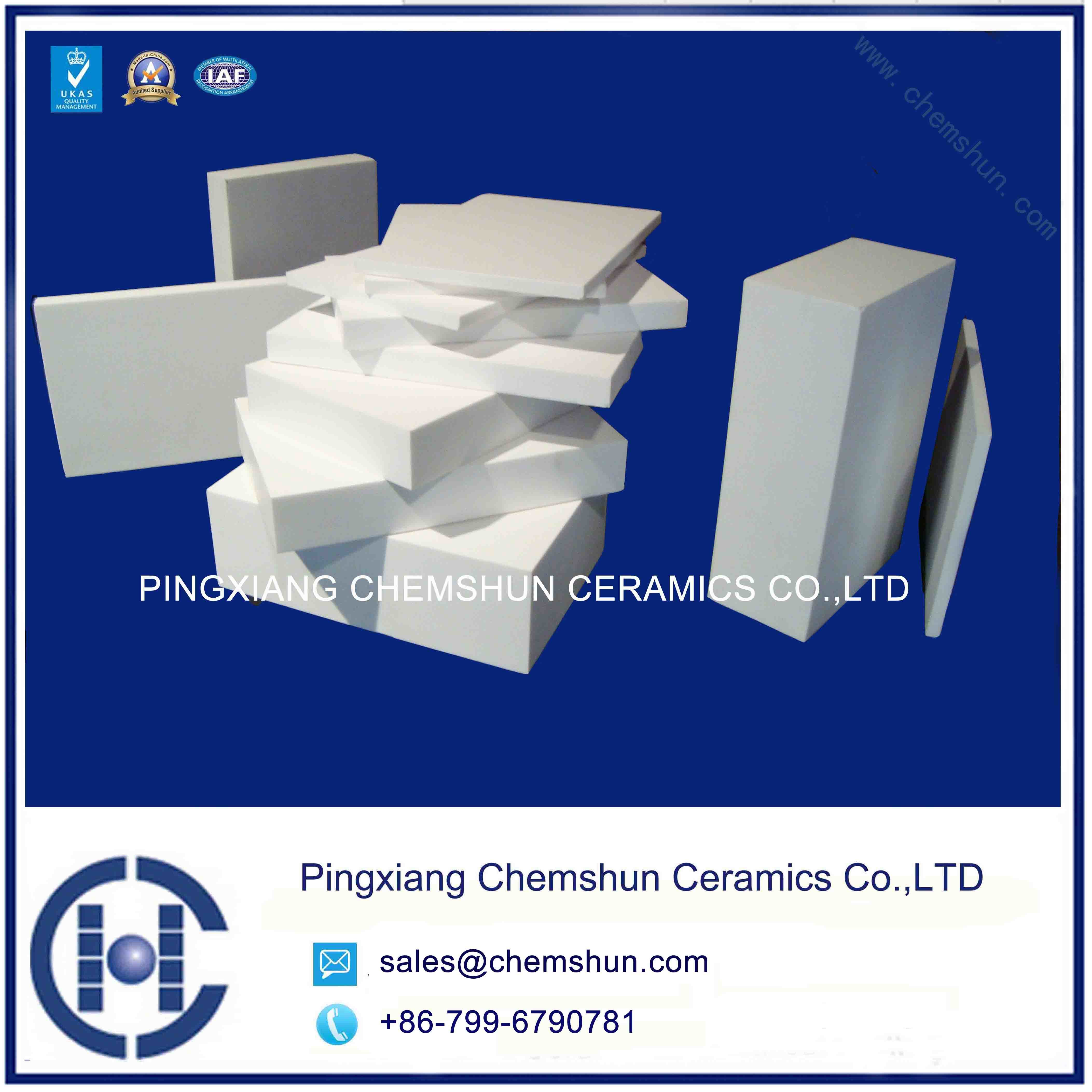 China Wear Alumina Ceramic Lining Bricks/Alumina Lining Tile Supplier Offer