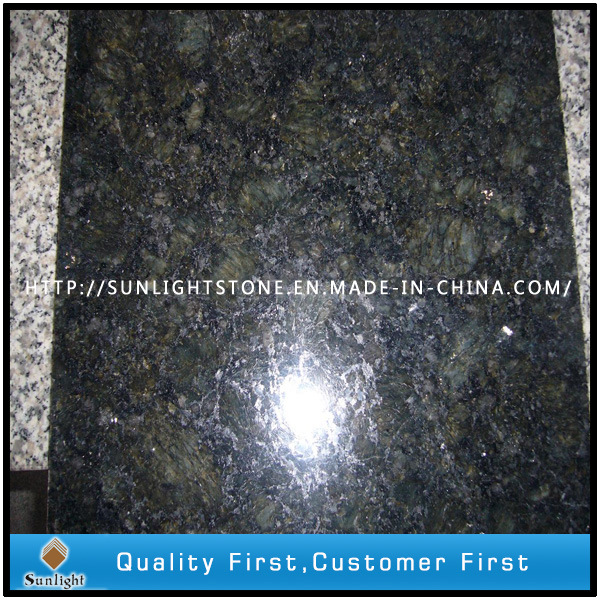 Brasil Butterfly Green Granite Tiles for Countertop and Kitchen Top