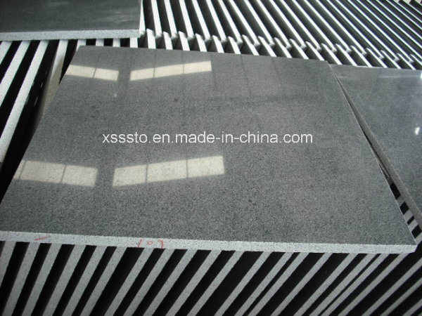 China Polished G654 Impala Granite Tile for Floor Paving and Wall Cladding