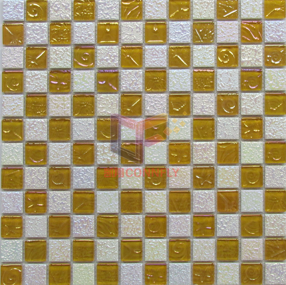 Luster Covered Crystal Mosaic Tile (CFC262)