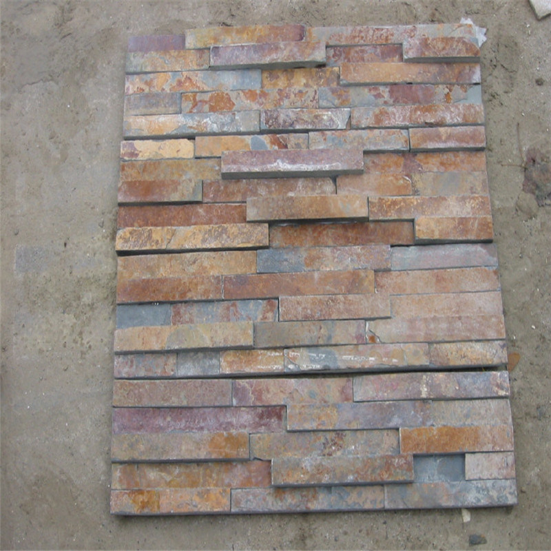 Natural Rusty Slate Cultural Stone Exterior Decorative Wall Stone