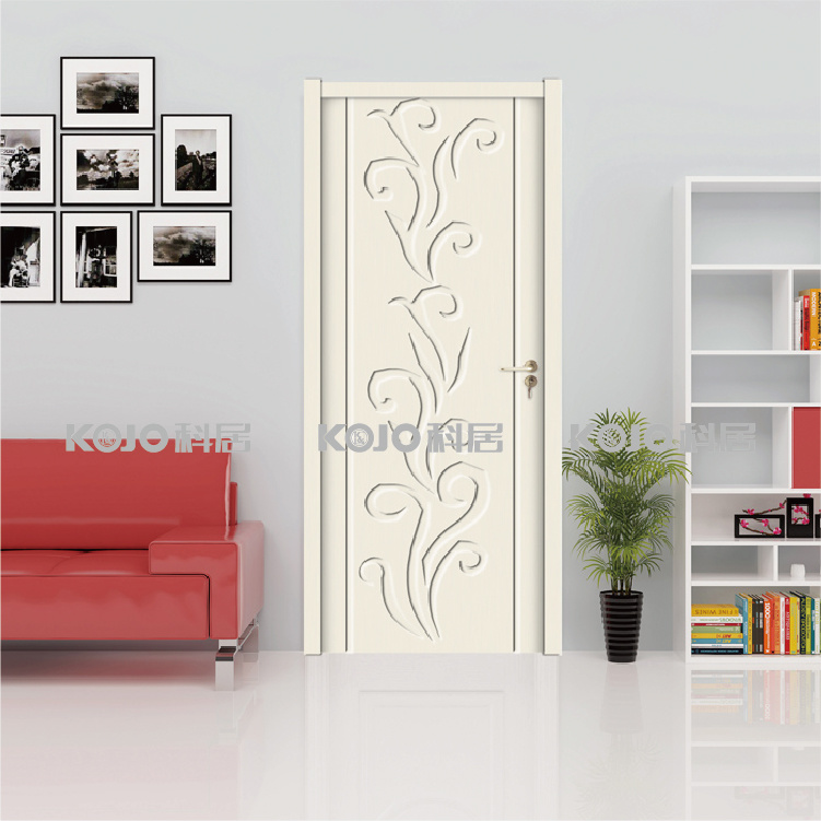 WPC Interior Carving Painting Door Meet The European Export Standards (YM-065)