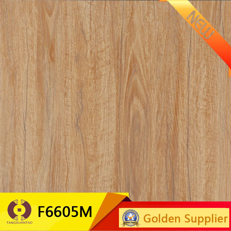 600X600mm Wooden Ceramic Floor Tile Matt Surface (F6605M)