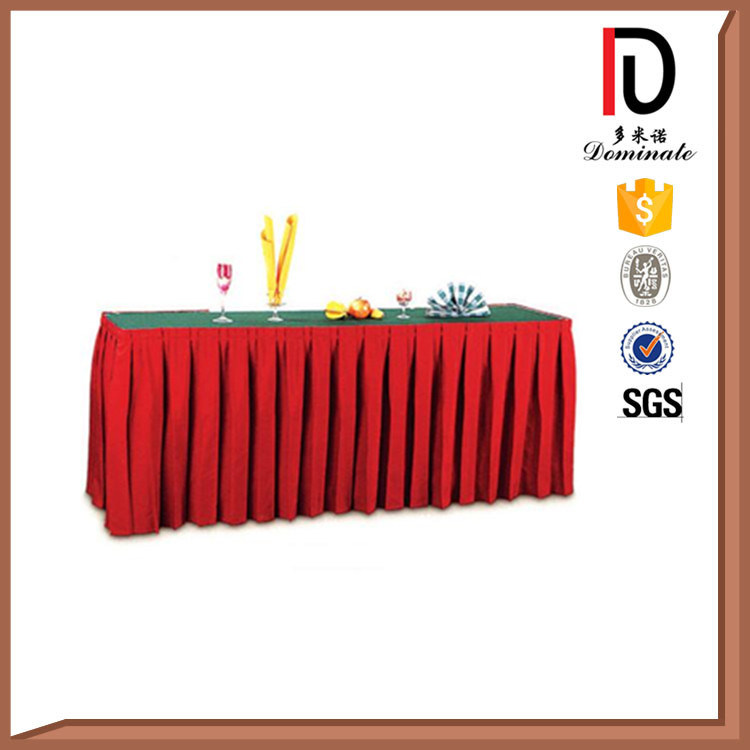 Dirty Resistant Polyester Table Skirting Br-Tc008