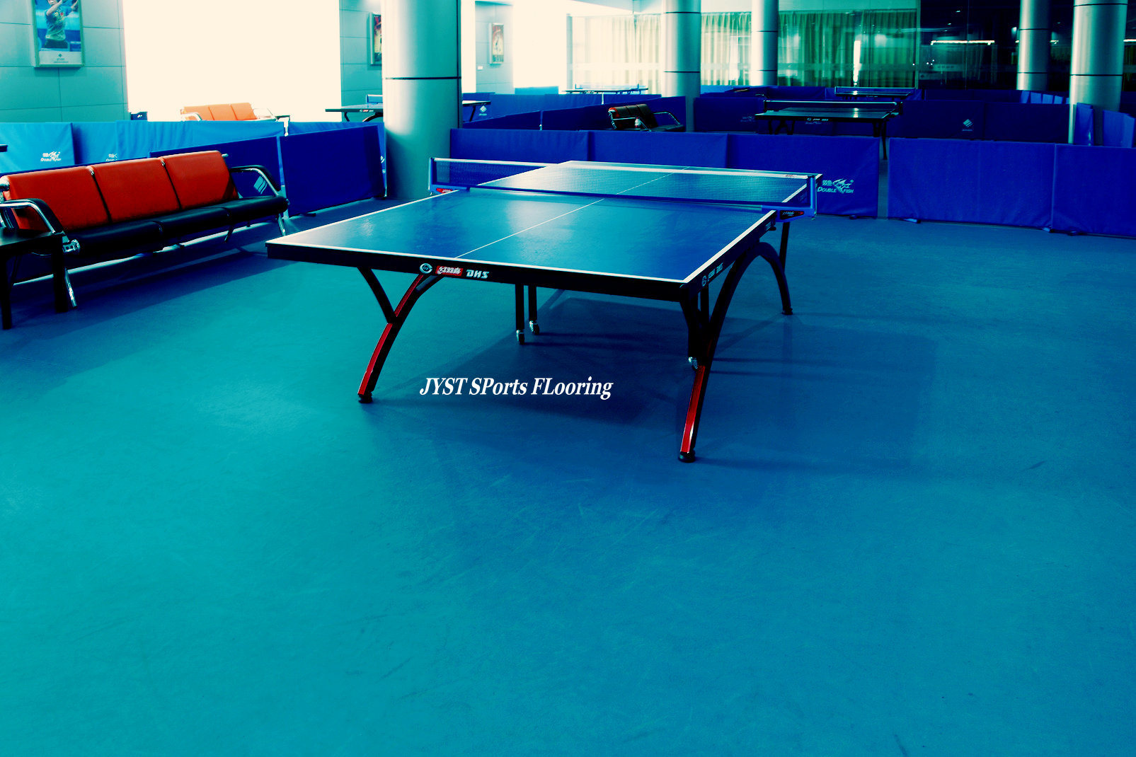 Ittf Certificate High Quality Cheap Indoor PVC Sports Roll Floor with 4.5mm Thickness