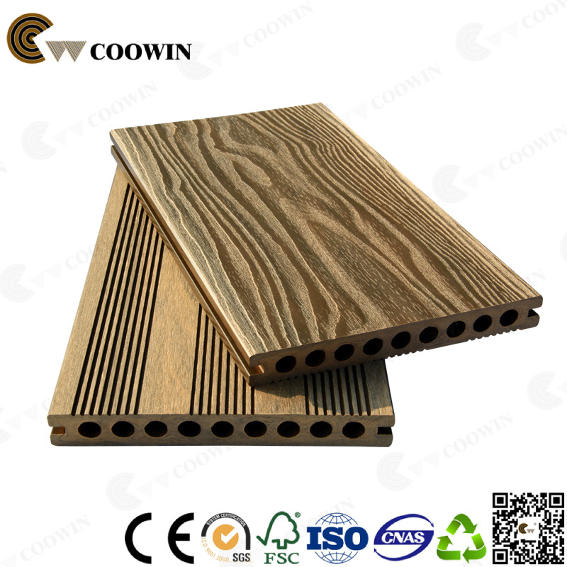 Outdoor Decking WPC/Wood and Plastic Composite Decking/Engineering Flooring (TS-04)