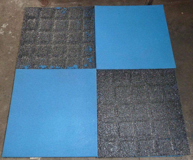 Kindergarten Rubber Floor Tile, Playground Rubber Tiles, Rubber Floor Tile