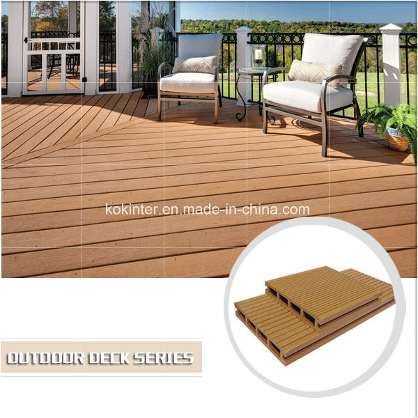 Outdoor Wood Plastic Composite Decking WPC Flooring