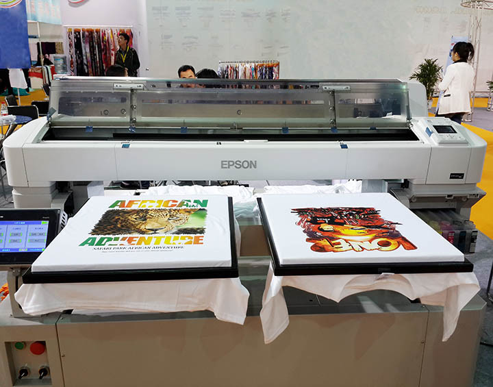 Polar-Jet Large Industrial Textile T-Shirt Printer with 3600 Nozzles
