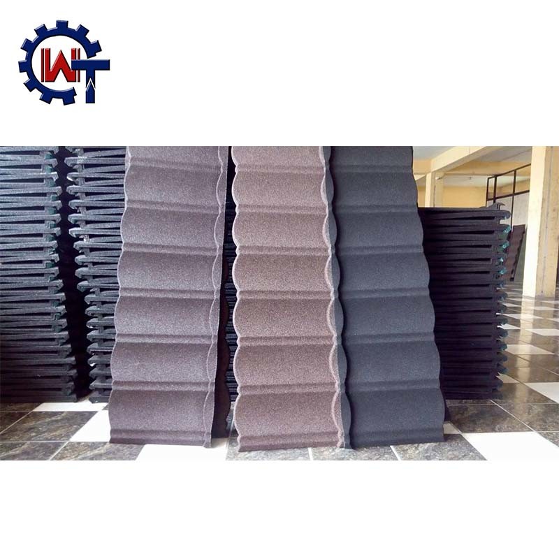 Ultraviolet Ray Proof Stone Coated Nosen Roof Tile