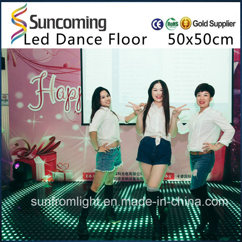 Tempered Glass Portable LED Party Dance Floor