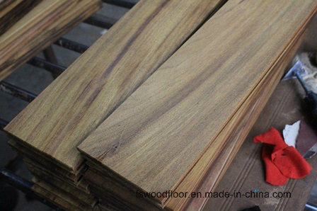 Unfinished African Okan (iroko) Hardwood Plank Floors