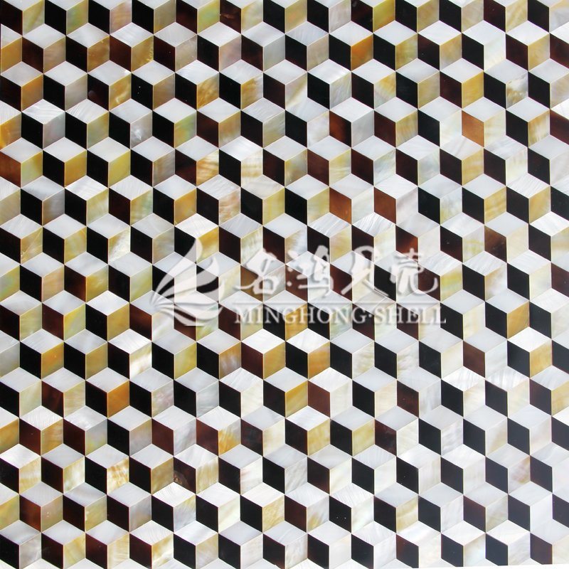 Shell Mother of Pearl Glass Mosaic Tile for Wall Decoration
