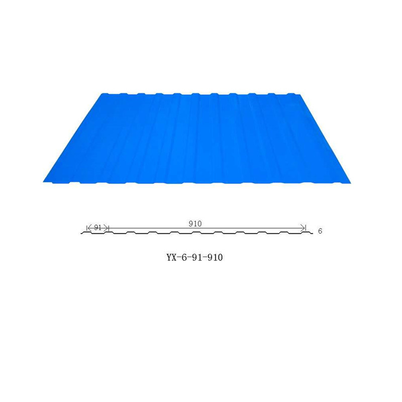 PPGI Prepainted Corrugated Roofing Sheet Galzed Tile