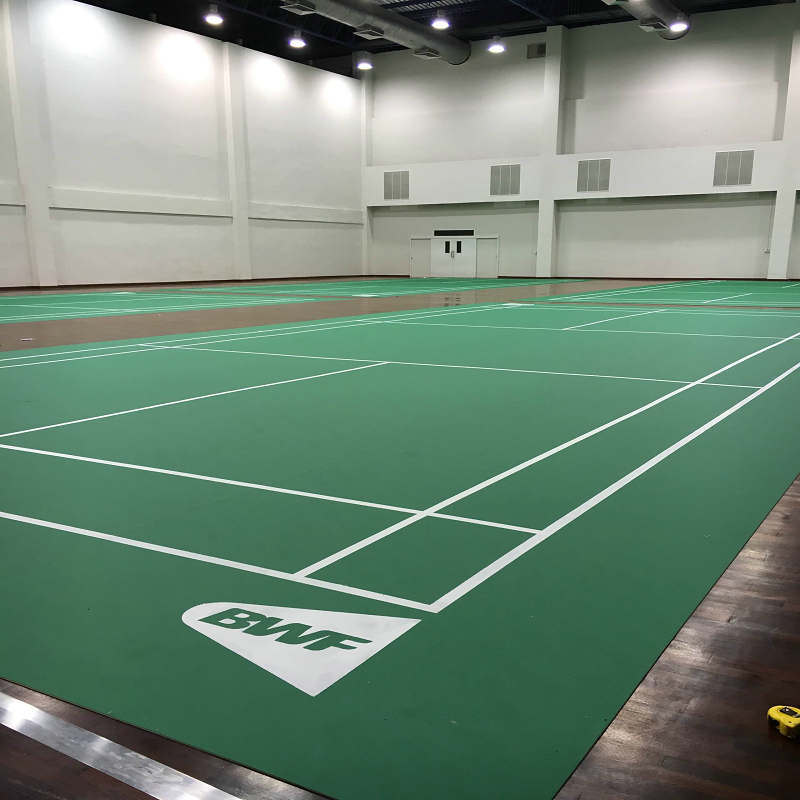 Hot-Sell Maunsell PVC Sports Flooring for Indoor Badminton Court