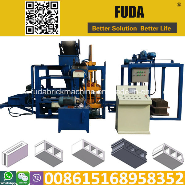 Qt4-18 Hydraulic Commonly Used High Quality Brick Machine in Zambia