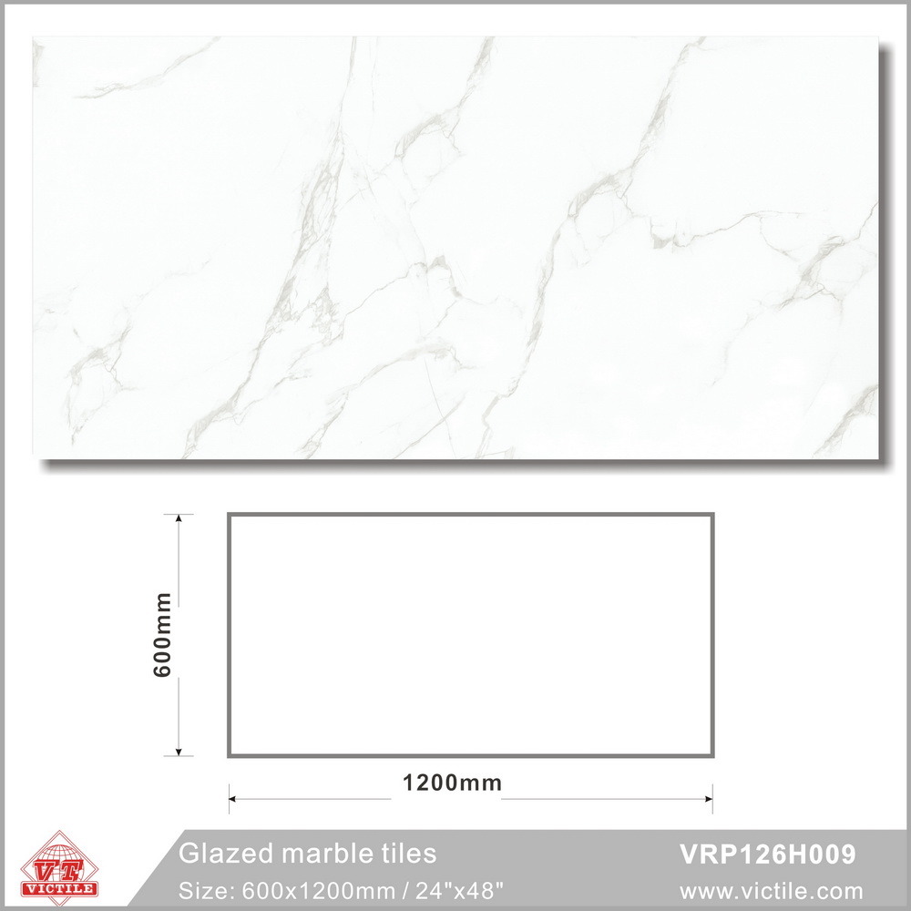 Good Reception Tile in Multicolor for South America (VRP126H009, 600X1200mm)