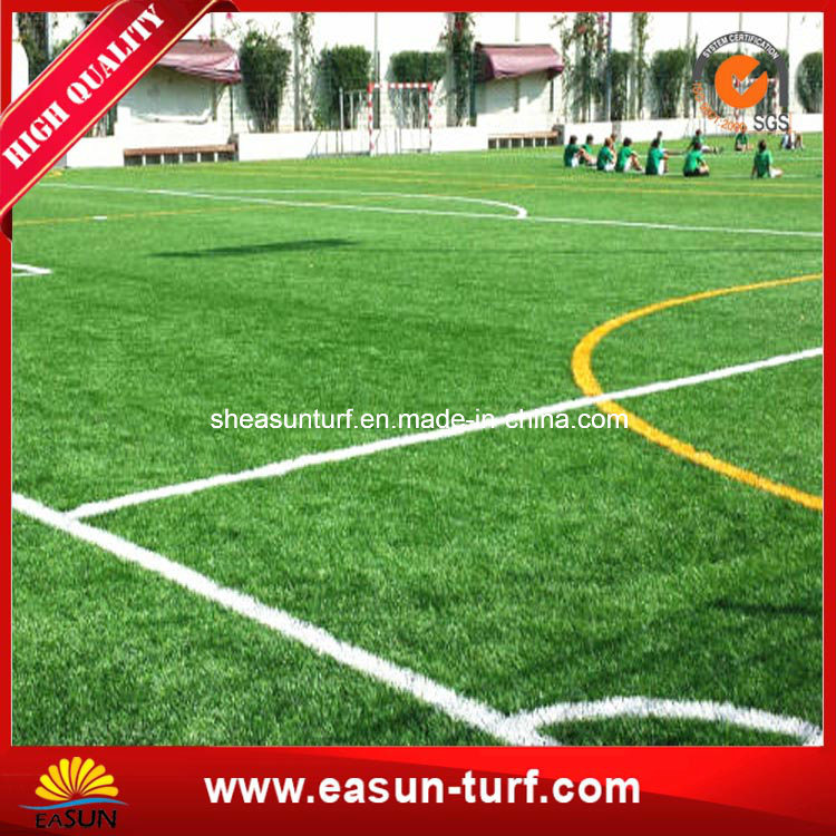Safe Soft Artificial Soccer Grass for Sports