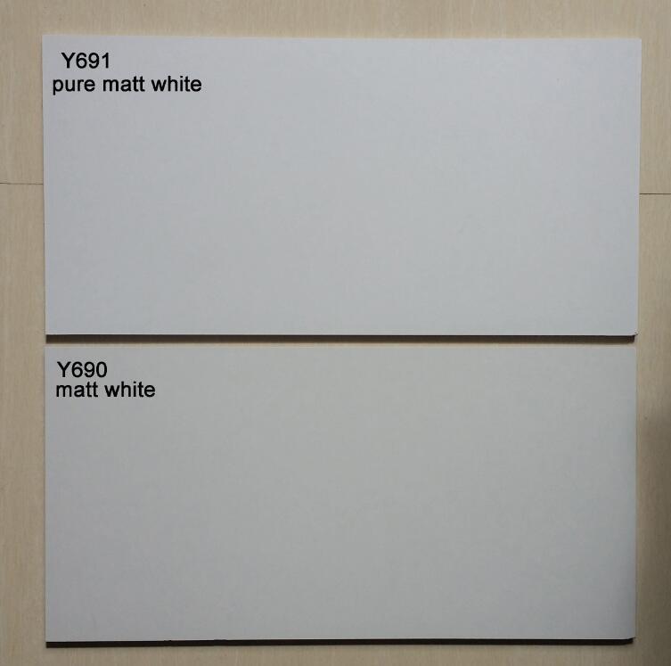 300X600mm Pure White Matt Bathroom Wall Tile, Interior Wall Tile New Design