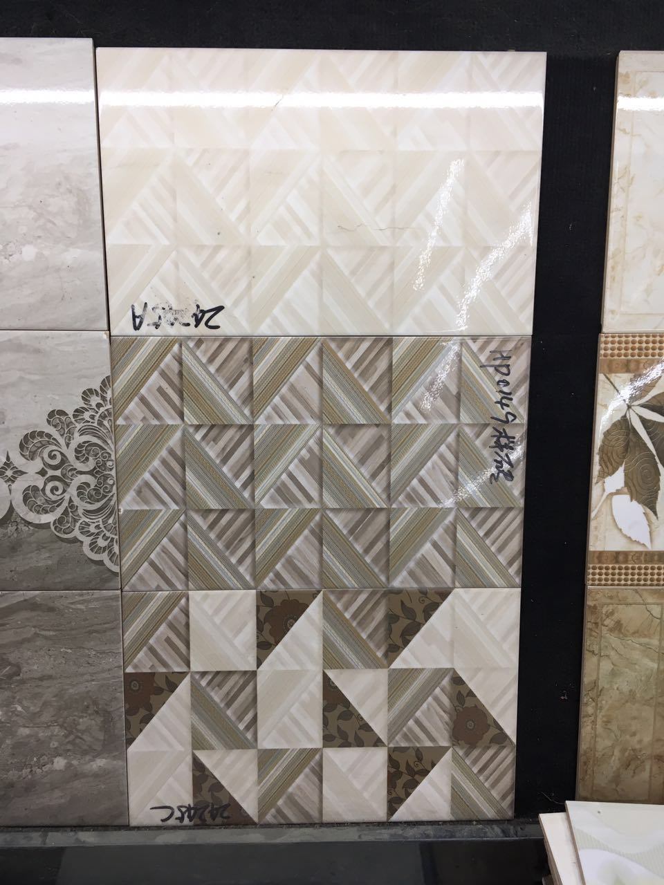 Building Material 3D Printing Bathroom Decoration Ceramic Wall Tiles