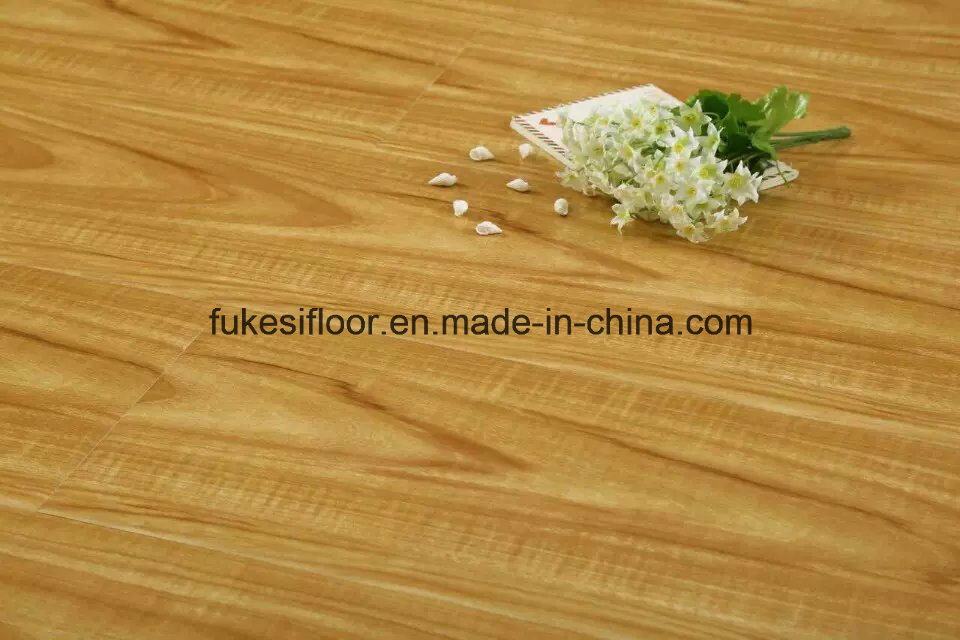 U Groove Mould Pressed High Glossy Surface Laminate Flooring