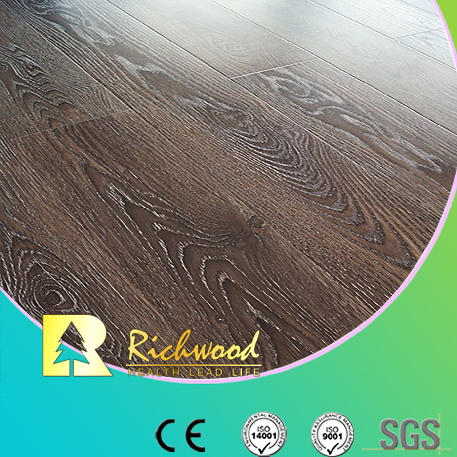 Household 12.3mm E0 AC3 Embossed Sound Absorbing Laminate Floor