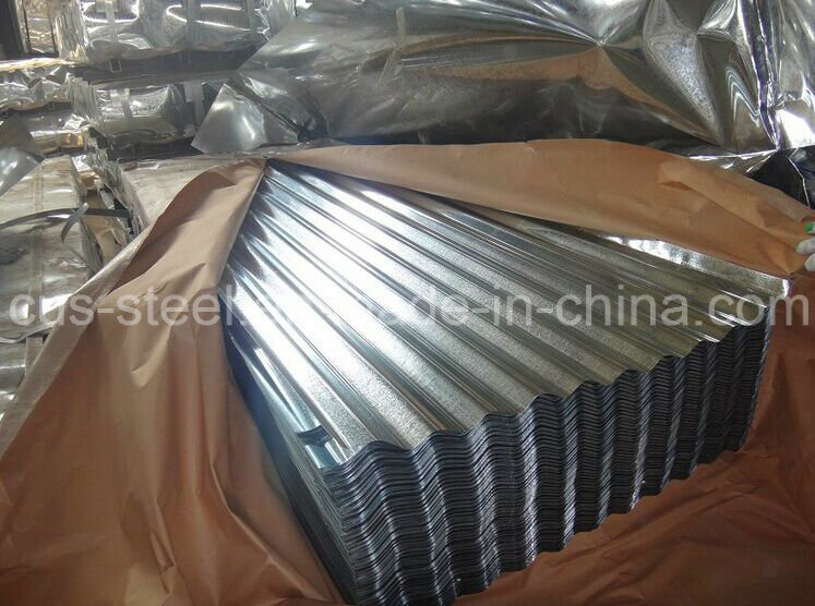 Zinc Coated Steel Sheet Galvanized Corrugated Iron Roofing Metal Tile
