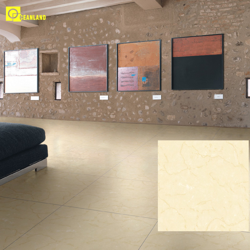 Golden Beige Polished Floor Tile (SSA01)