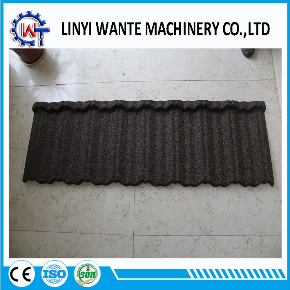 Building Material 50 Years Guarantee Stone Coated Metal Roof Tile