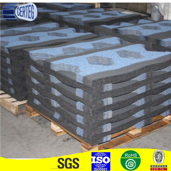 Color Stone Coated Metal Roof Tiles/Laminated/double layers