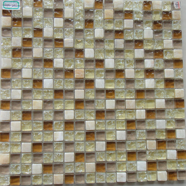 Crystal Glass Mosaic Tile for Wall and Floor (BPL236)