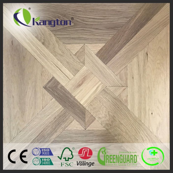 Top Quality EU Oak Parquet Pattern Soundproof Engineered Wood Flooring